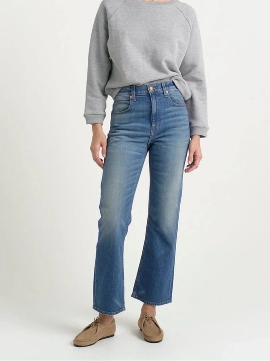 Jamie Haller Denim - Jamie Haller Kenickie Jeans in Distressed Indigo 24 waist measures 26”
